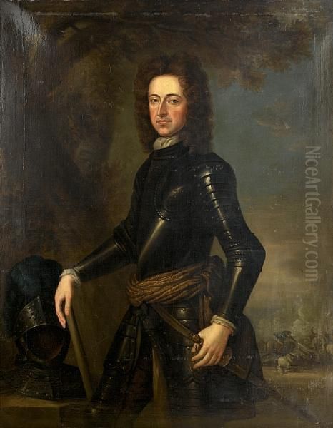 Portrait Of King William Iii Oil Painting by Sir Godfrey Kneller