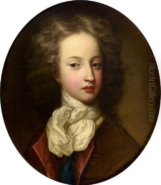 Portrait Of William Oil Painting by Sir Godfrey Kneller