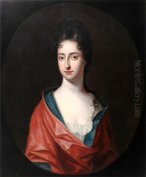 Portrait Of Martha Oil Painting by Sir Godfrey Kneller