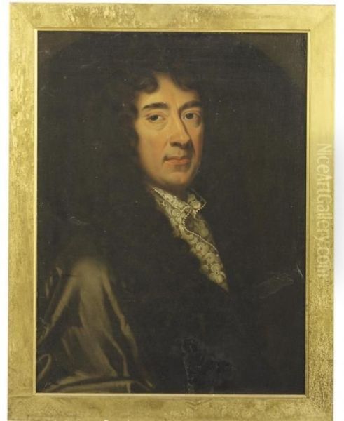 Portrait Of Sir George Mckenzie Of Rosehaugh Oil Painting by Sir Godfrey Kneller