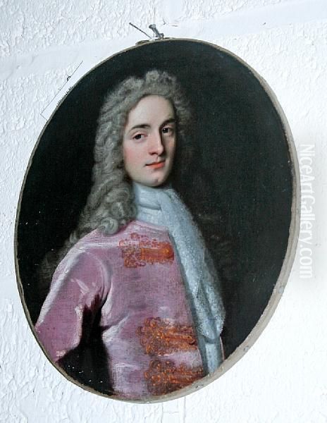 Portrait Of A Gentleman Oil Painting by Sir Godfrey Kneller