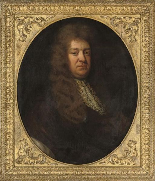 Portrait Of A Gentleman Oil Painting by Sir Godfrey Kneller