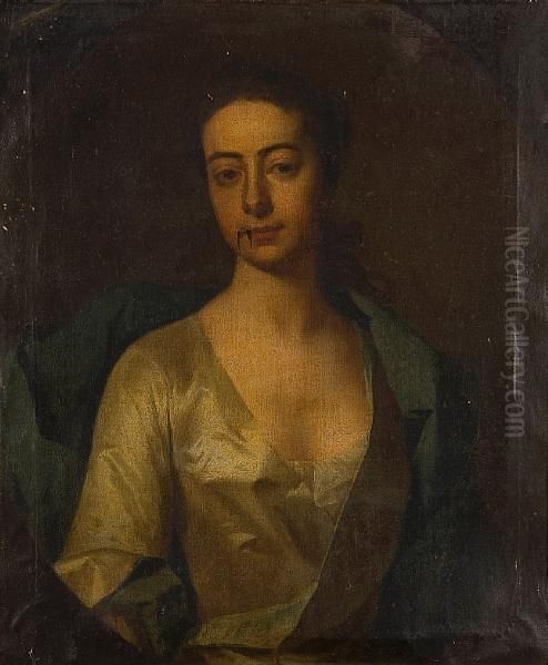 Portrait Of John Enys Oil Painting by Sir Godfrey Kneller