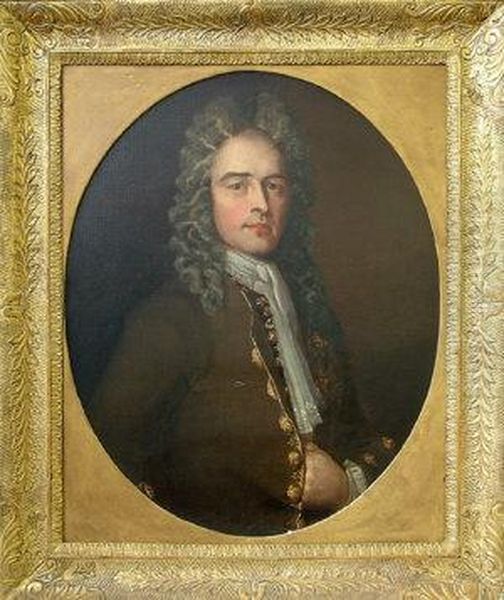 Portrait Of A Gentleman Oil Painting by Sir Godfrey Kneller