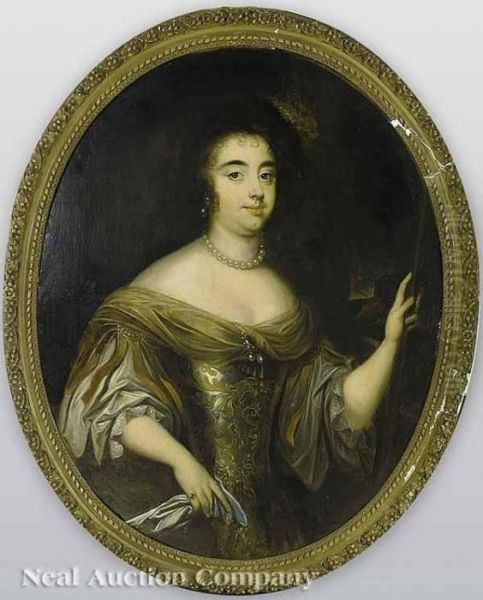 Portrait Of Alady Oil Painting by Sir Godfrey Kneller