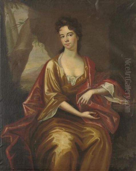 Portrait Of Catherine North Oil Painting by Sir Godfrey Kneller