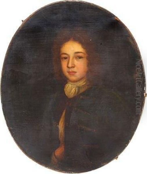 Portrait Of A Gentleman Oil Painting by Sir Godfrey Kneller