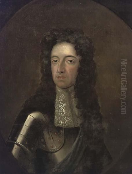 Portrait Of William Iii Oil Painting by Sir Godfrey Kneller