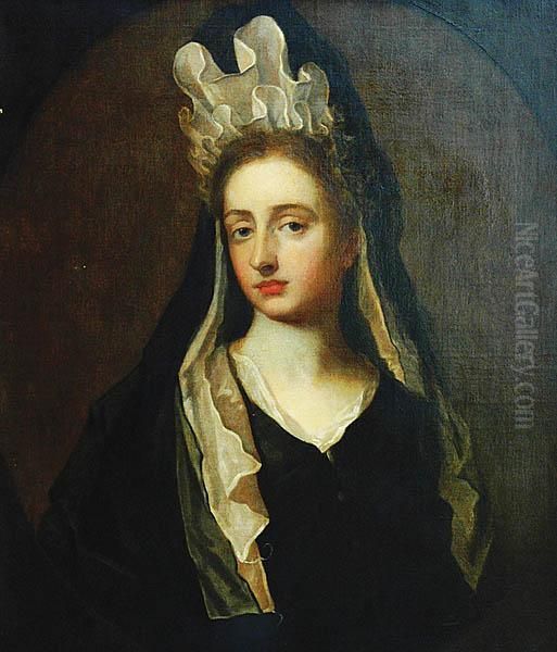 Portret Kobiety Oil Painting by Sir Godfrey Kneller