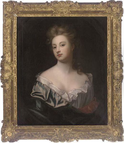 Portrait Of Sarah, 1st Duchess Of Marlborough Oil Painting by Sir Godfrey Kneller