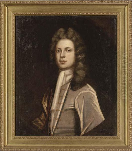 Portrait Of A Gentleman Oil Painting by Sir Godfrey Kneller