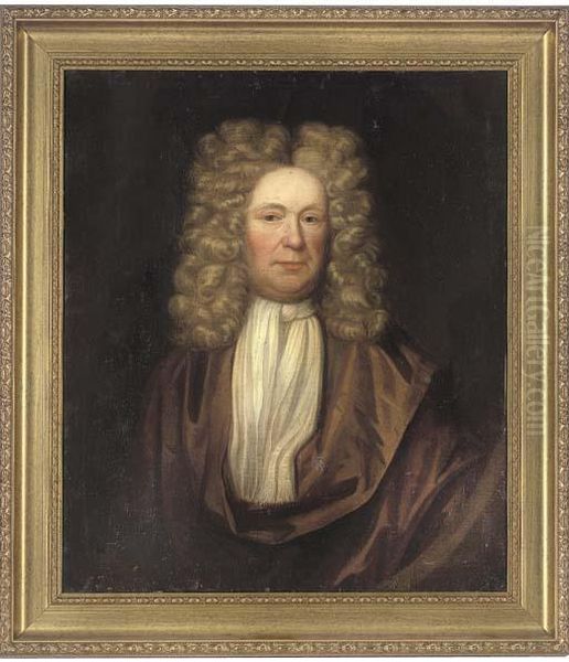 Portrait Of A Gentleman Oil Painting by Sir Godfrey Kneller