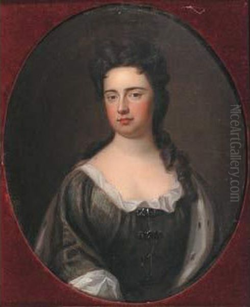 Portrait D'une Princesse Royale Oil Painting by Sir Godfrey Kneller