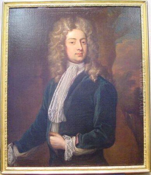 Portrait Of A Gentleman Oil Painting by Sir Godfrey Kneller