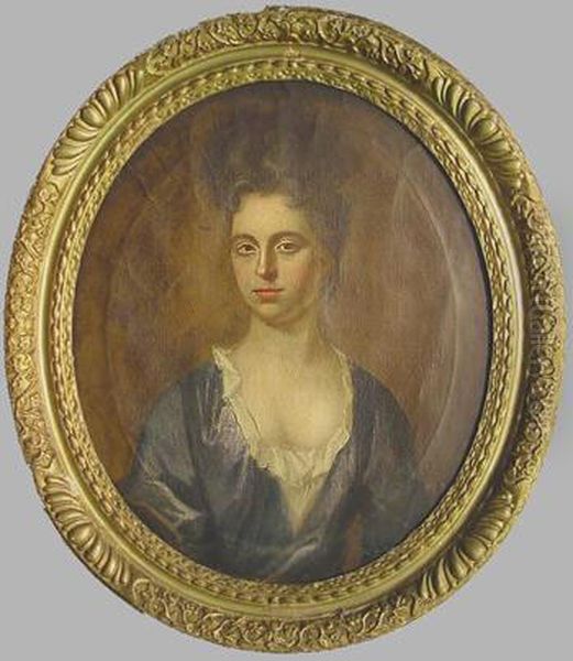 Portrait Of A Lady Oil Painting by Sir Godfrey Kneller