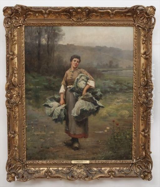 Elise Oil Painting by Daniel Ridgway Knight