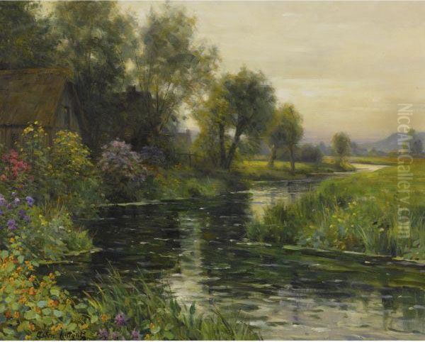 The End Of The Village Oil Painting by Louis Aston Knight