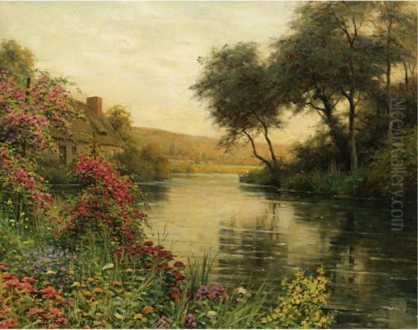 Normandy Flowers Oil Painting by Louis Aston Knight