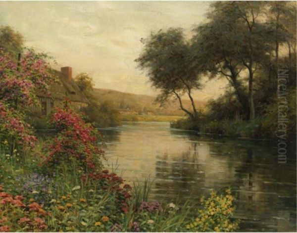 Normandy Flowers Oil Painting by Louis Aston Knight