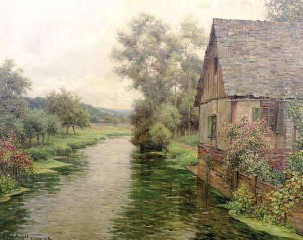 Old House At Bellencombre, Normandy Oil Painting by Louis Aston Knight