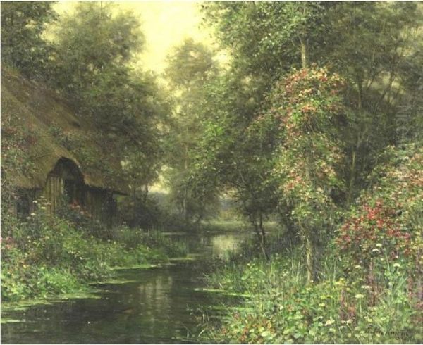 Diane's Cottage Oil Painting by Louis Aston Knight