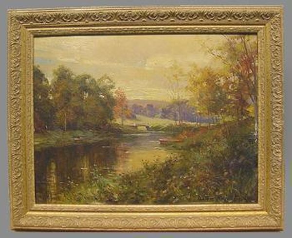 The Walker Cake, Putney Oil Painting by Louis Aston Knight