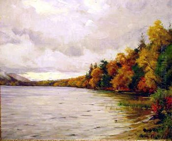 Little Moose Lake, October by Louis Aston Knight