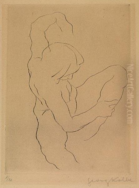 Seated Nude by Georg Kolbe