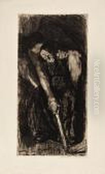 Inspiration Oil Painting by Kathe Kollwitz