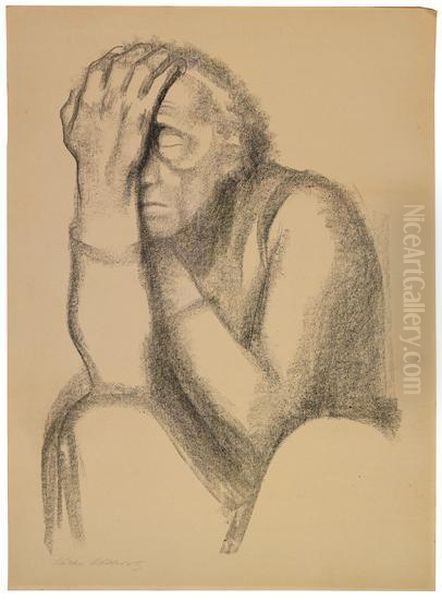 Handzeichnungen Oil Painting by Kathe Kollwitz