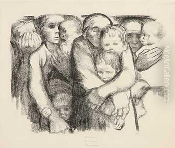 Mutter Oil Painting by Kathe Kollwitz