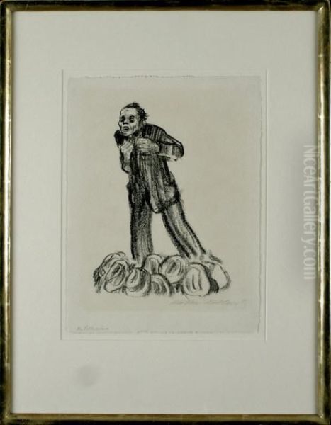 Der Agitationsredner Oil Painting by Kathe Kollwitz