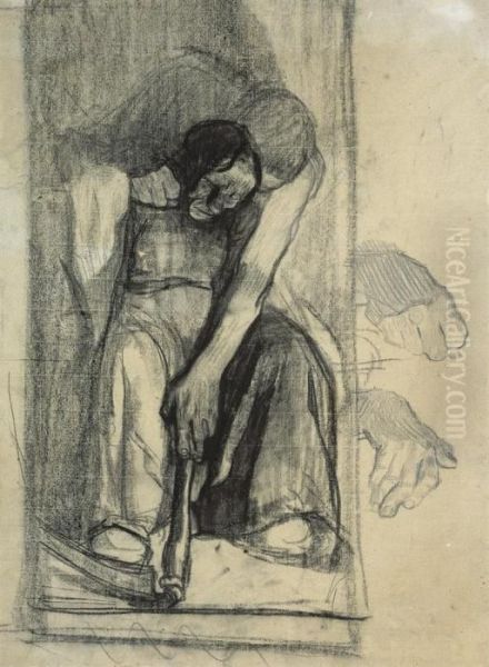 Inspiration Oil Painting by Kathe Kollwitz