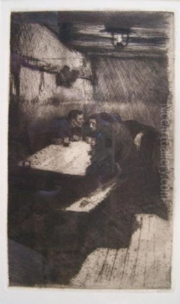 Beratung Oil Painting by Kathe Kollwitz