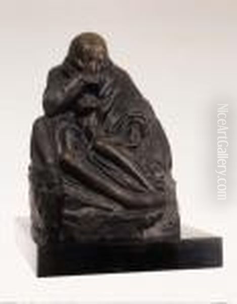 Piet Oil Painting by Kathe Kollwitz