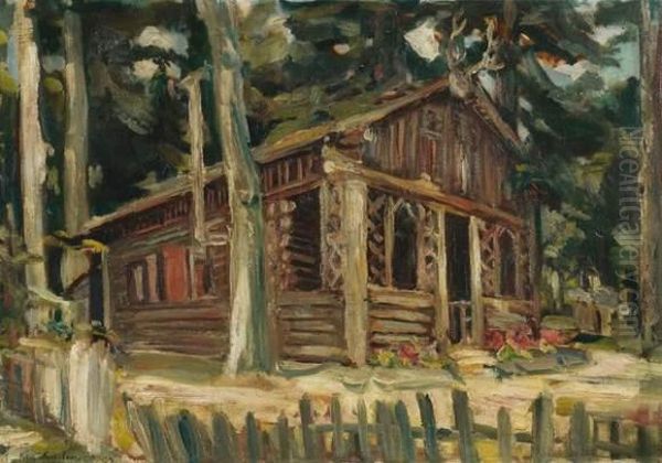 Le Relais De Chasse Oil Painting by Konstantin Alexeievitch Korovin