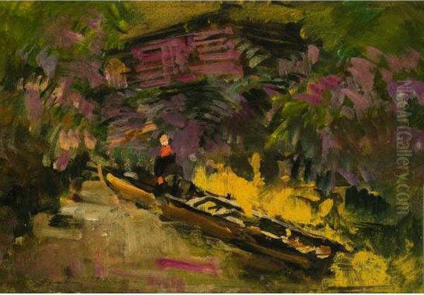 Senza Titolo Oil Painting by Konstantin Alexeievitch Korovin