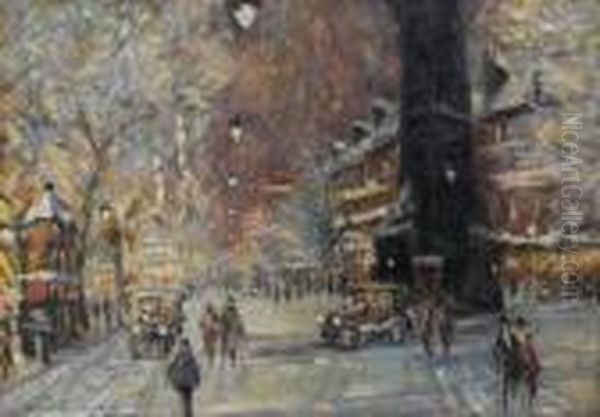 Les G Oil Painting by Konstantin Alexeievitch Korovin