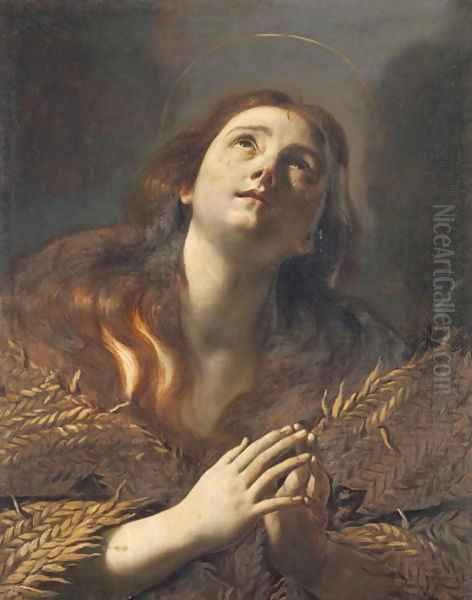 The Penitent Magdalene Oil Painting by Mattia Preti