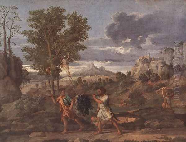 Autumn 1660-64 Oil Painting by Nicolas Poussin