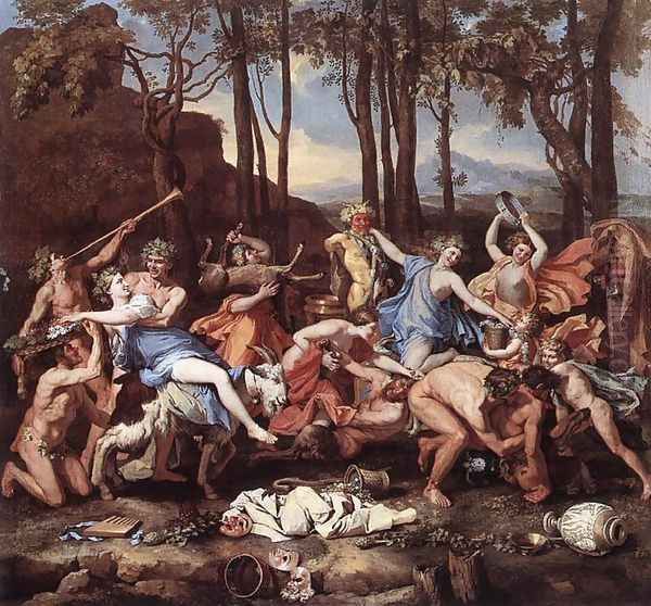 Adoration of the Golden Calf 2 Oil Painting by Nicolas Poussin