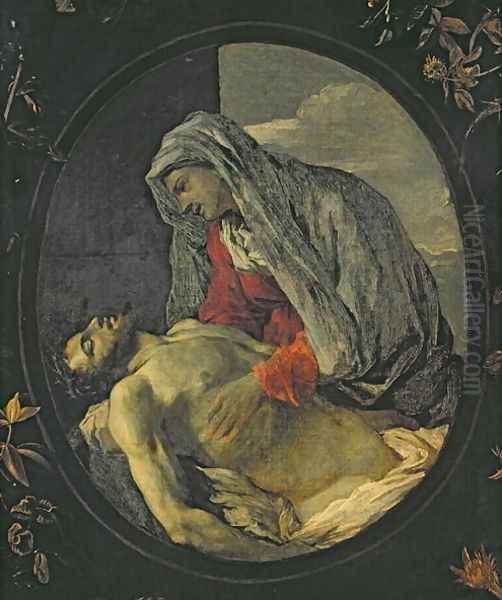 Pieta Oil Painting by Nicolas Poussin