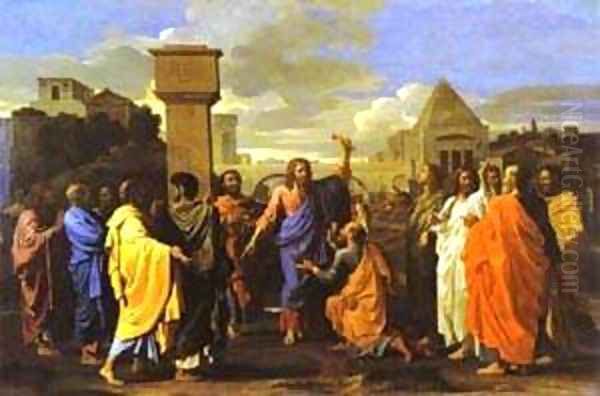 The Ordination 1647 Oil Painting by Nicolas Poussin