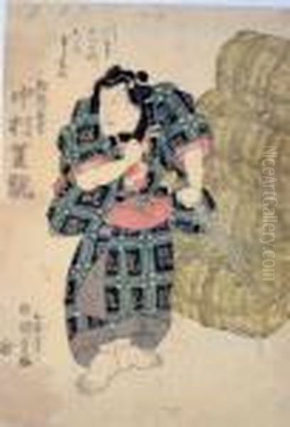 Japan Oil Painting by Kunisada