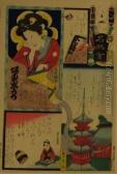 Previous Lot | Back To The Catalogue | Next
Lot Oil Painting by Kunisada