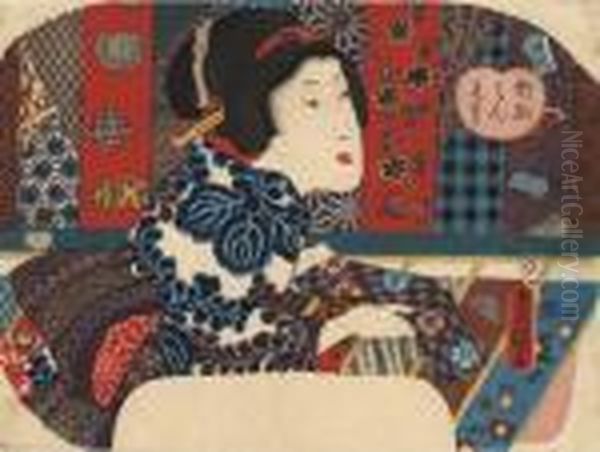 From The Series Oil Painting by Kunisada