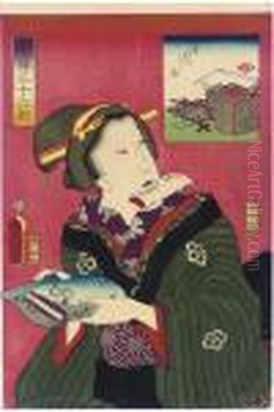 Sogai So Oil Painting by Kunisada