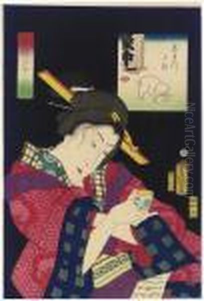 Jiretta So Oil Painting by Kunisada