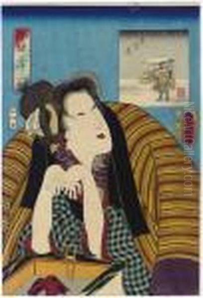 Samu So Oil Painting by Kunisada