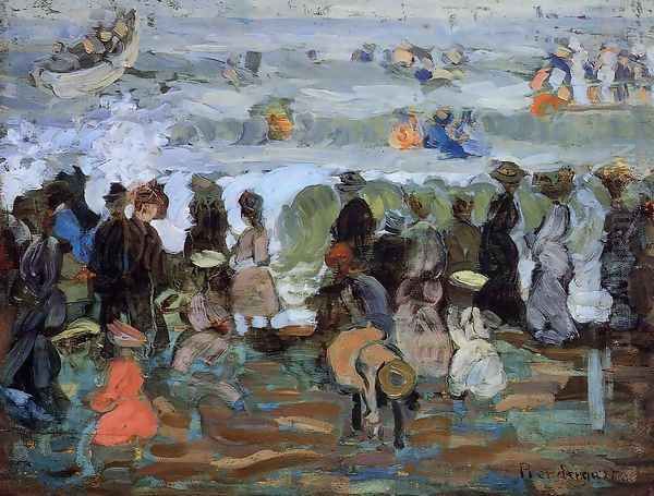 After The Storm Oil Painting by Maurice Brazil Prendergast